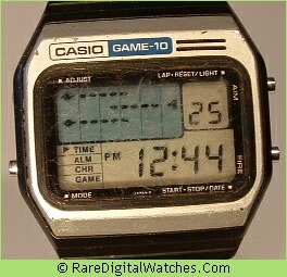 Casio nerd game watches from 70s and 80s